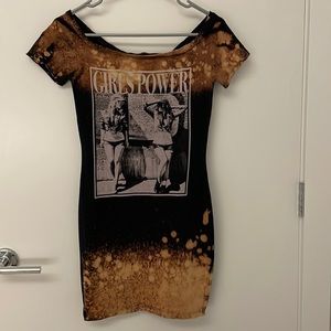 “Girls Power” Urban Outfitters Graphic dress size S/M